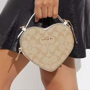 Heart Shaped COACH Crossbody